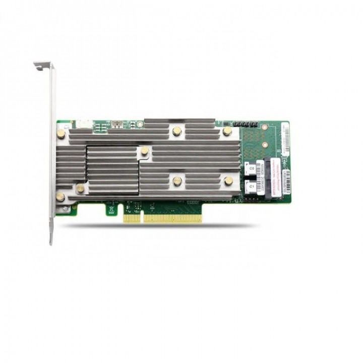 LSI 9460-8i - контроллер с 2xNVMe и 4/8xSAS/SATA. Поддерживает RAID 0,1,5,6,10,50,60, JBOD. ОЗУ 2GB, слот PCI-E 3.0, технология CacheVault