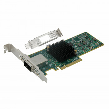 LSI 9300-8e - HBA (без построения RAID), 8 внешних каналов (SAS 3.0/SATA)