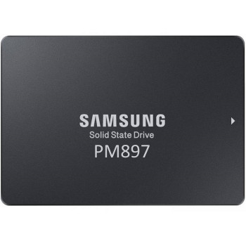 SSD 960Gb Samsung PM897 Enterprise, SATA, R560/W530 MB/s, IOPS 97K/60K, V6 TLC, (3 DWPD), 3650 TBW