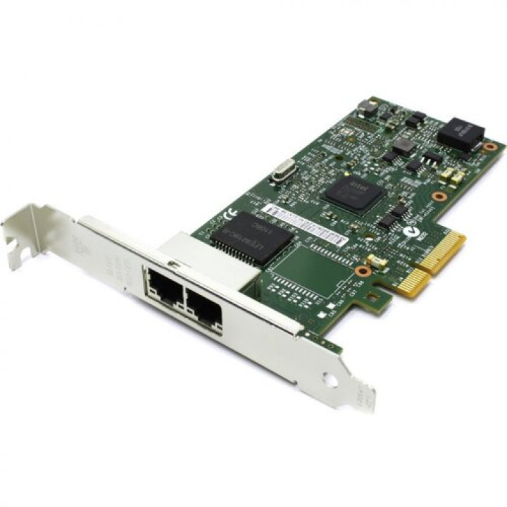 1 Гбит/сек, 2 порта, Ethernet (RJ45), PCI-Ex4, Intel I350
