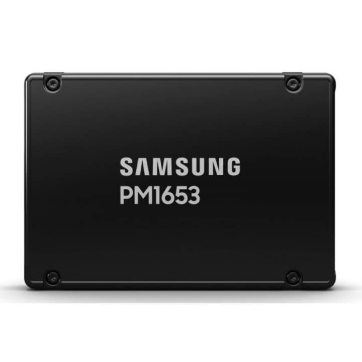 SSD 960GB Samsung PM1653 Enterprise, SAS 24Gb/s, R4200/W1200Mb/s, TLC, (1 DWPD), 1752 TBW