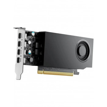 NVIDIA Quadro RTX A400 4GB, PCI-E 4.0, GDDR6, 64 bit, 4xMini DisplayPort, Low Profile, 50W