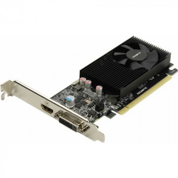 GIGABYTE NVIDIA GeForce GT 1030 2GB, PCI-E 3.0 GDDR4, 64 bit, 1xDVI-D, 1xHDMI 2.0, Low Profile, 20W