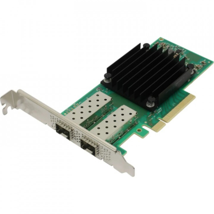 25 Гбит/сек, 2 порта, Infiniband, Ethernet (SFP28), PCI-Ex8, Mellanox ConnectX-5 EN